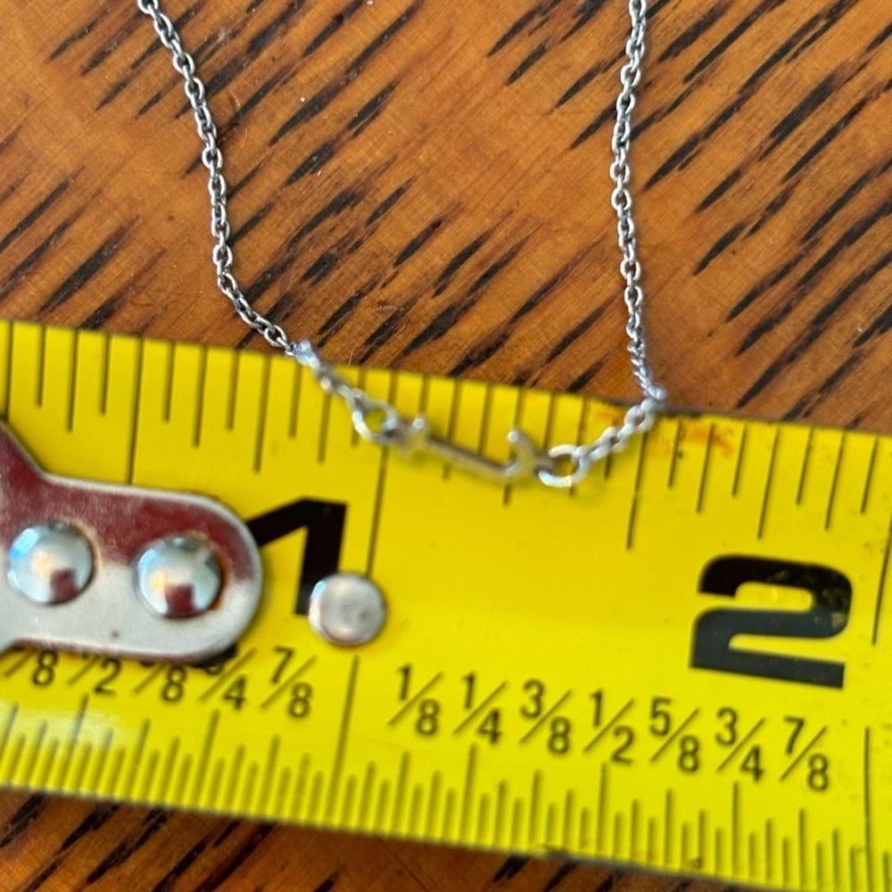 Silver 925 Anchor Necklace - Picture 5 of 6